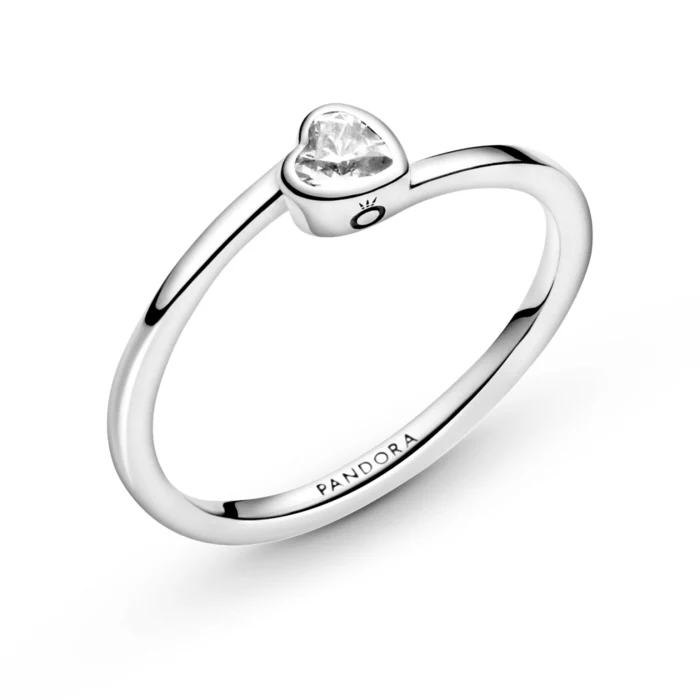 신세계인터넷면세점-판도라-ring-클리어 틸티드 하트 솔리테어 링