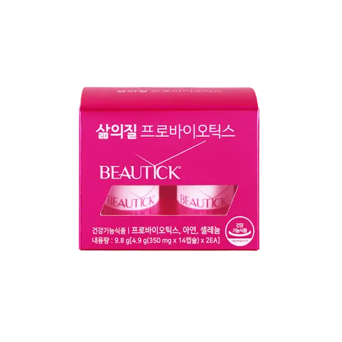 신세계인터넷면세점-뷰틱-뷰틱 삶의질 프로바이오틱스(350mg*14캡슐*2개입)