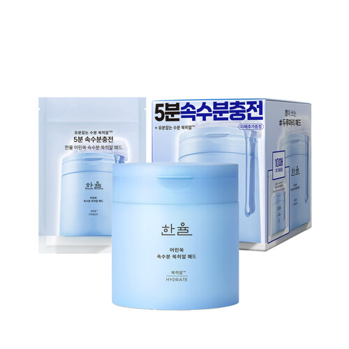 Artemisia Moisture Mugwort Hyal Pad Set 60pads+10pads / 护肤棉片