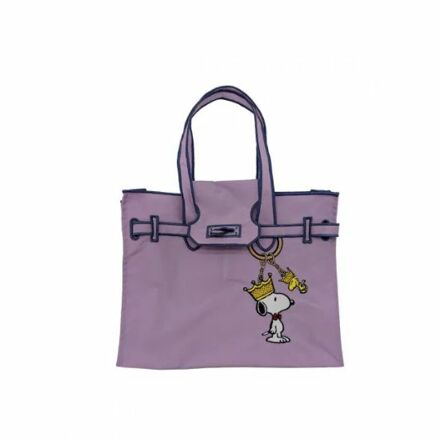 SNOOPY KING Eco Bag (S) PURPLE