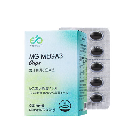 엠지 메가3 오닉스_4세대 MAG 오메가3 (60캡슐)