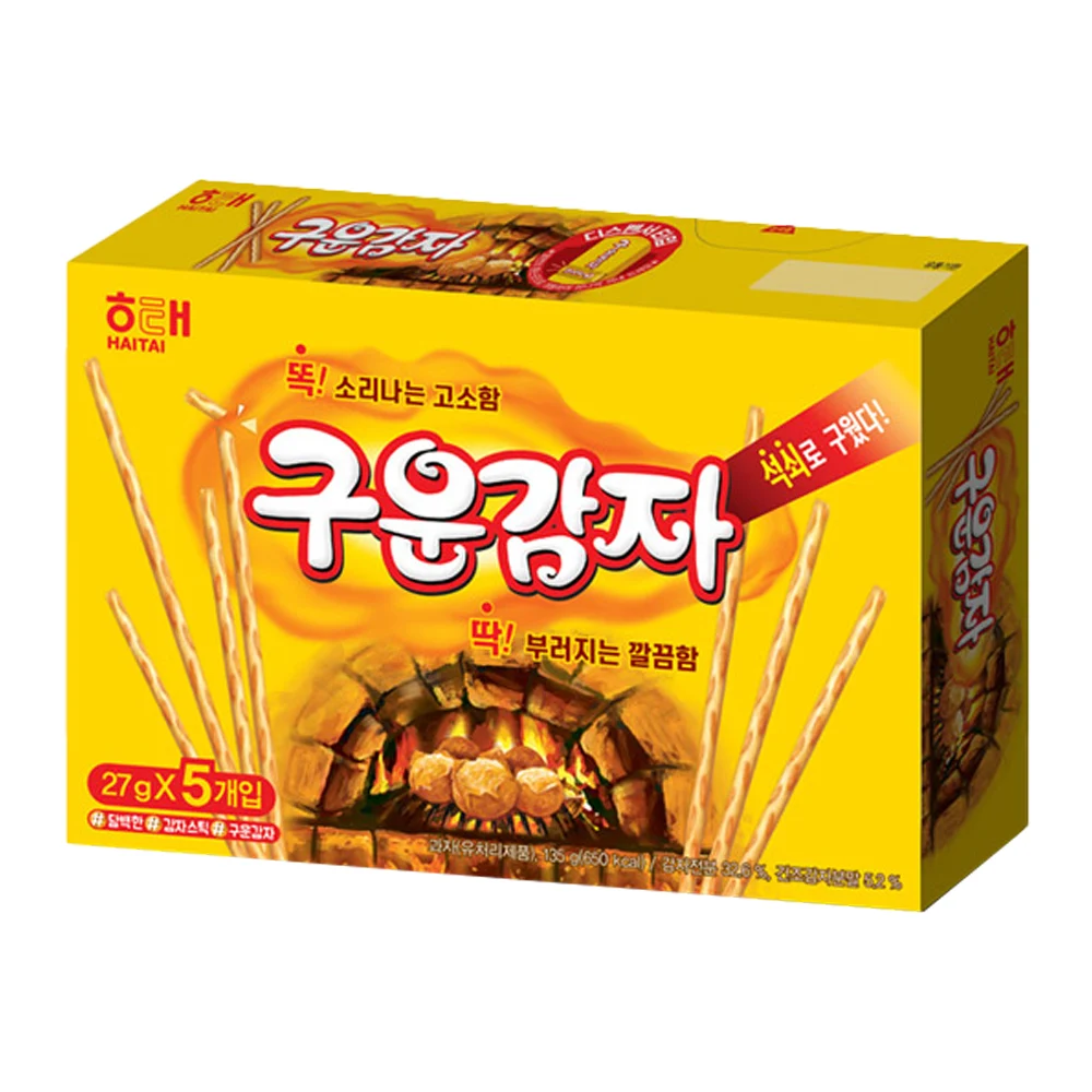 신세계인터넷면세점-바프-CookieSnack-해태 구운감자 (27g×5개입)