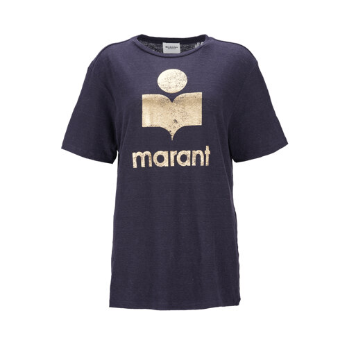 ISABEL MARANT_ZEWEL T-SHIRT_FADED NIGHT/GOLD S