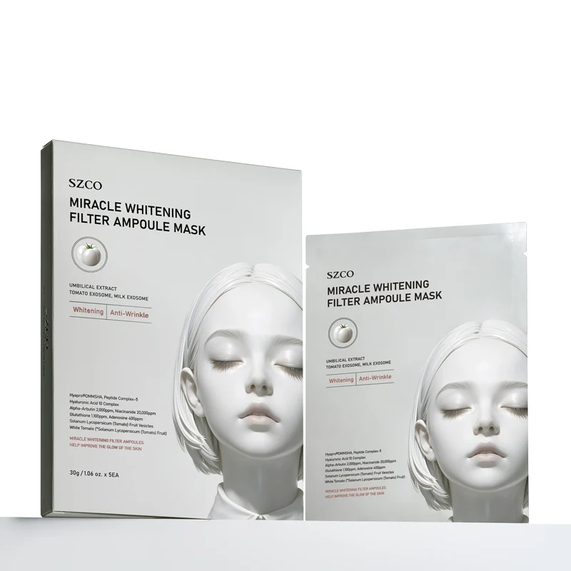 신세계인터넷면세점-에스지코-FaceMasksTreatments-미라클 화이트 앰플마스크 30g*5ea