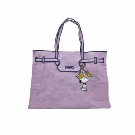 SNOOPY KING Eco Bag (L) PURPLE