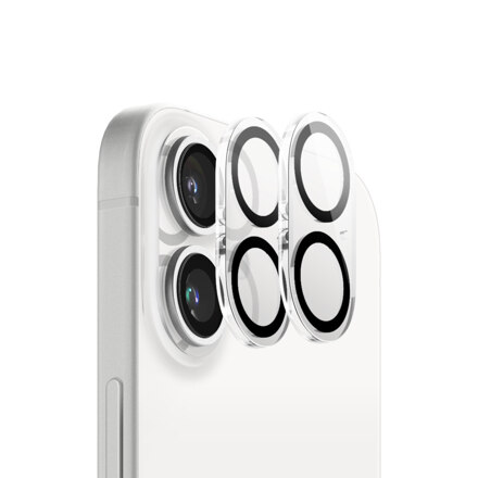 Elago iPhone 16 Plus 9H 镜头钢化玻璃保护膜(2 件)