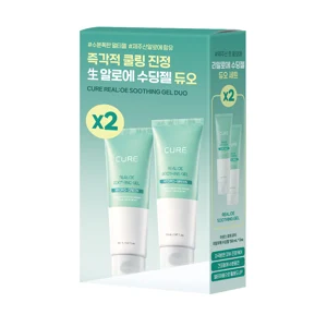 큐어 알로에 수딩젤 듀오