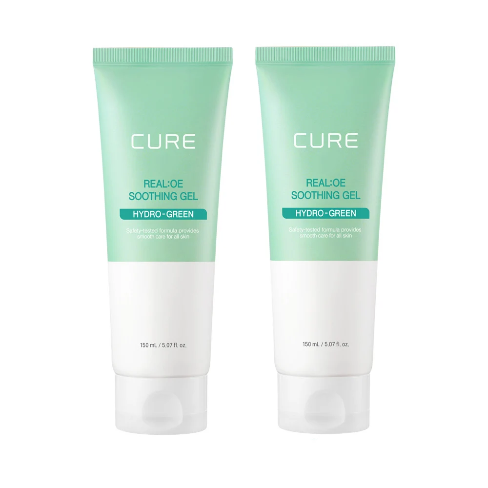 신세계인터넷면세점-김정문알로에-FacialCare-큐어 알로에 수딩젤 듀오