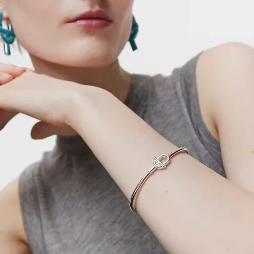 신세계인터넷면세점-토스-bracelet-Silver Bangle TOUS MANIFESTO