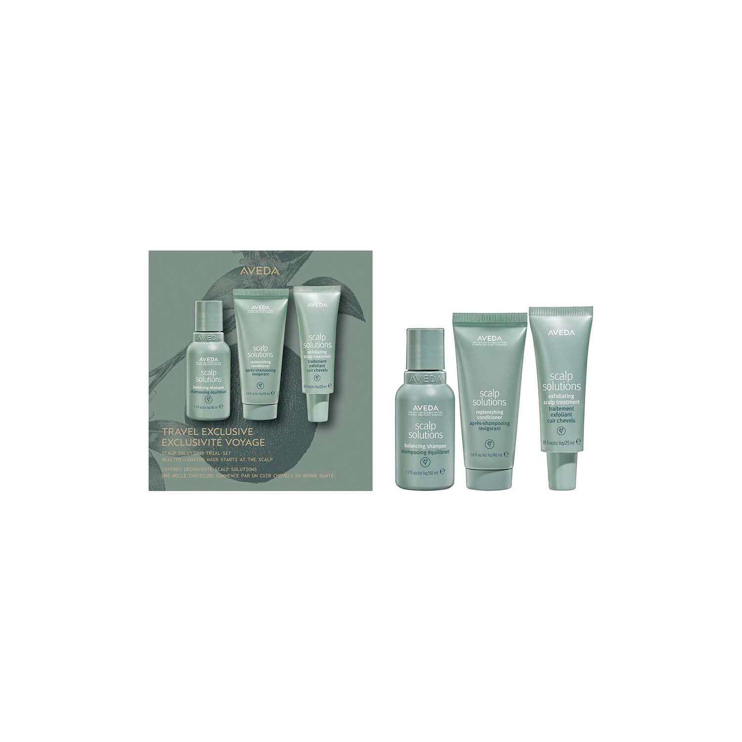 신세계인터넷면세점-아베다-Hair_care-스칼프 솔루션 트라이얼 세트 50ml+ 40ml+25ml