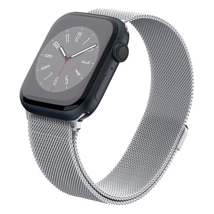 Apple Watch Millenniz Mash Metal Strap Metal Fit 49/45/44/42 mm (silver)