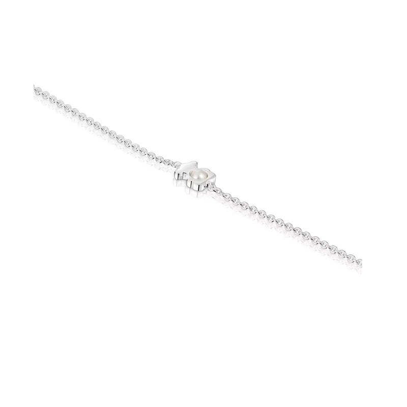신세계인터넷면세점-토스-bracelet-Silver bear chain Bracelet with cultured pearl