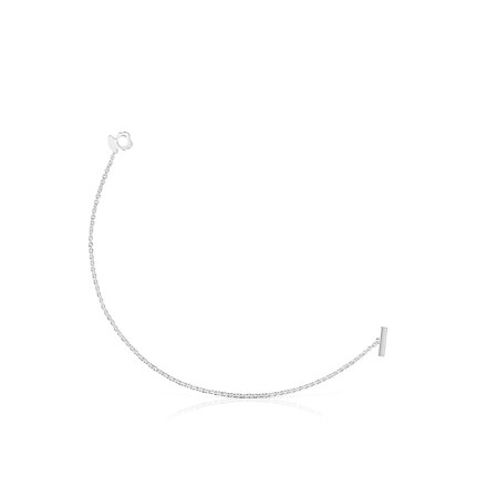 Silver bear chain Bracelet I-Bear