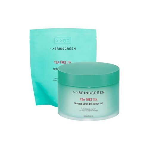 Tea Tree Cica Trouble Soothing Toner Pad (90 Pads + 90 Pads Refill Set)