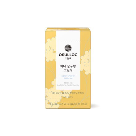 蜂蜜杏香绿茶 20袋 2g*20茶包