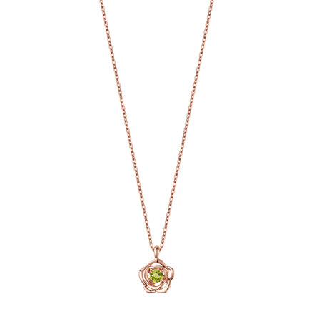 RS1313 NECKLACE 8월 탄생석 페리도트
