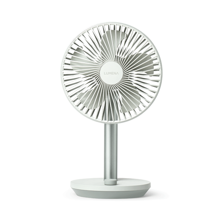 루메나 FAN STAND 4 탁상용 무선 선풍기 [페일 그린]