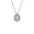 신세계인터넷면세점-스와로브스키-necklace-Eternity 헤일로 솔리테어 펜던트, 랩 그로운 다이아몬드 1ct