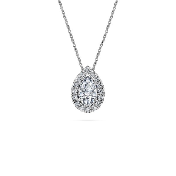 신세계인터넷면세점-스와로브스키-necklace-Eternity 헤일로 솔리테어 펜던트, 랩 그로운 다이아몬드 1ct