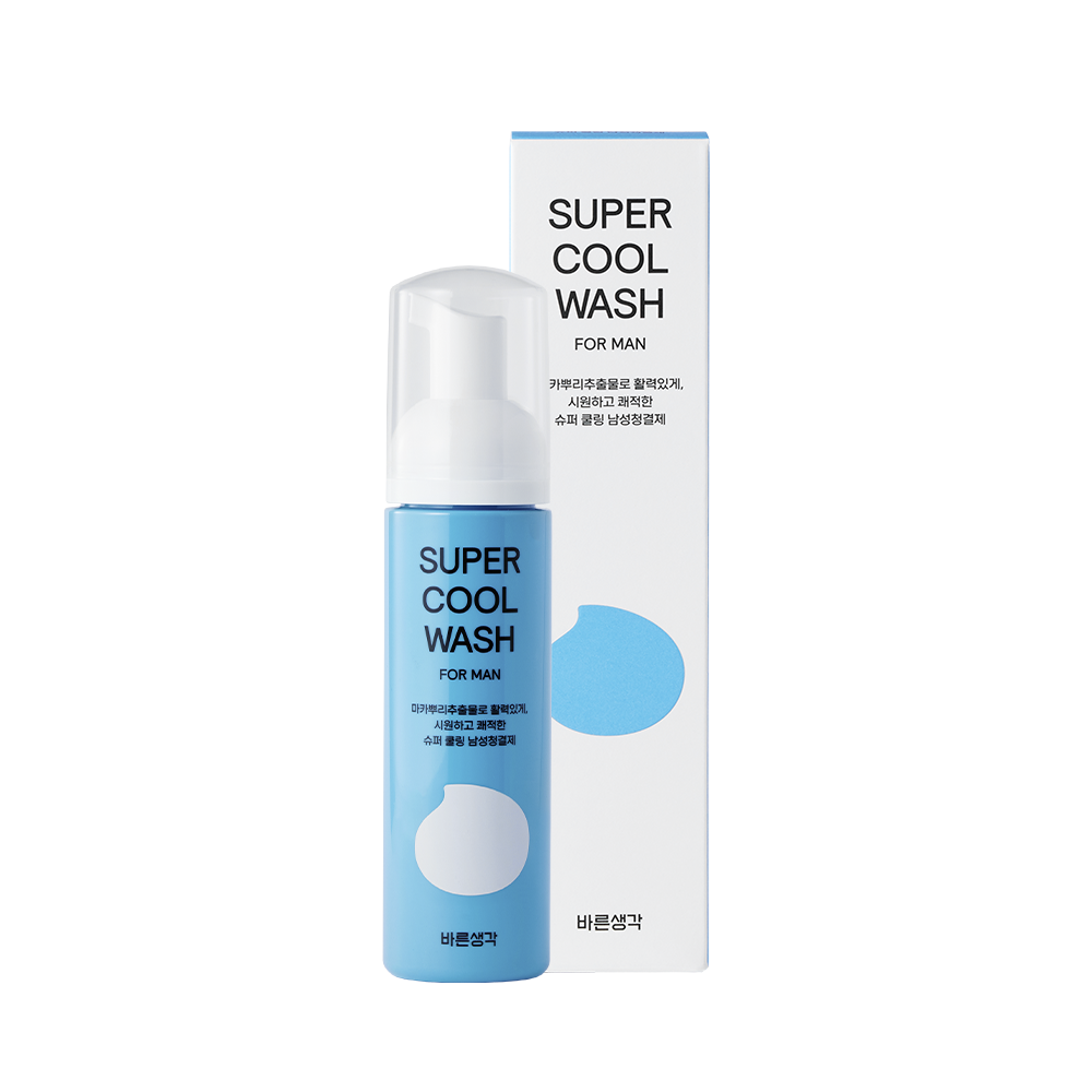 슈퍼 쿨 워시 포 맨 200ml