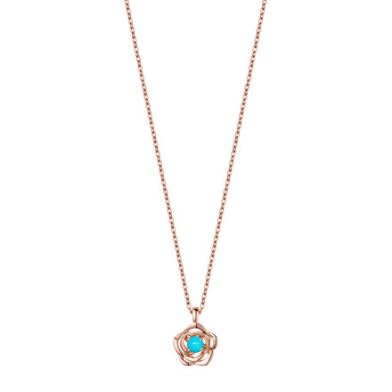 RS1317 NECKLACE 12월 탄생석 터키