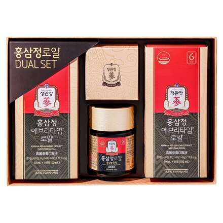 KOREAN RED GINSENG EXTRACT ROYAL DUAL SET 红参精套盒