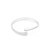 신세계인터넷면세점-스와로브스키-bracelet-Classica 뱅글, 인터트와이닝, 라운드 컷, 화이트, 스털링 실버