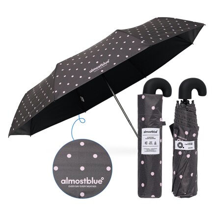 DOT UMBRELLA & PARASOL / DOT CLASSIC BROWN 晴雨伞/遮阳伞