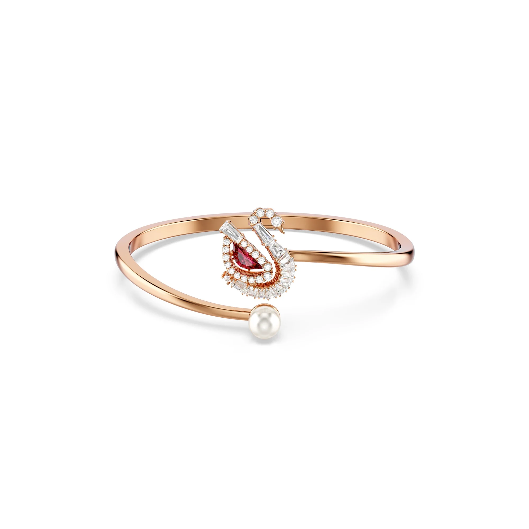 신세계인터넷면세점-스와로브스키-necklace-SWAN:SOFT BANGLE RED/ROS M