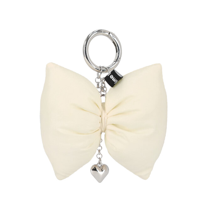 Dewy Ribbon Keyring_IVORY