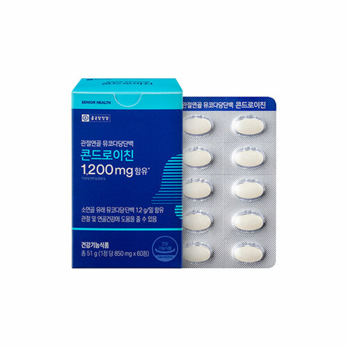관절연골 뮤코다당단백 콘드로이친 1200mg