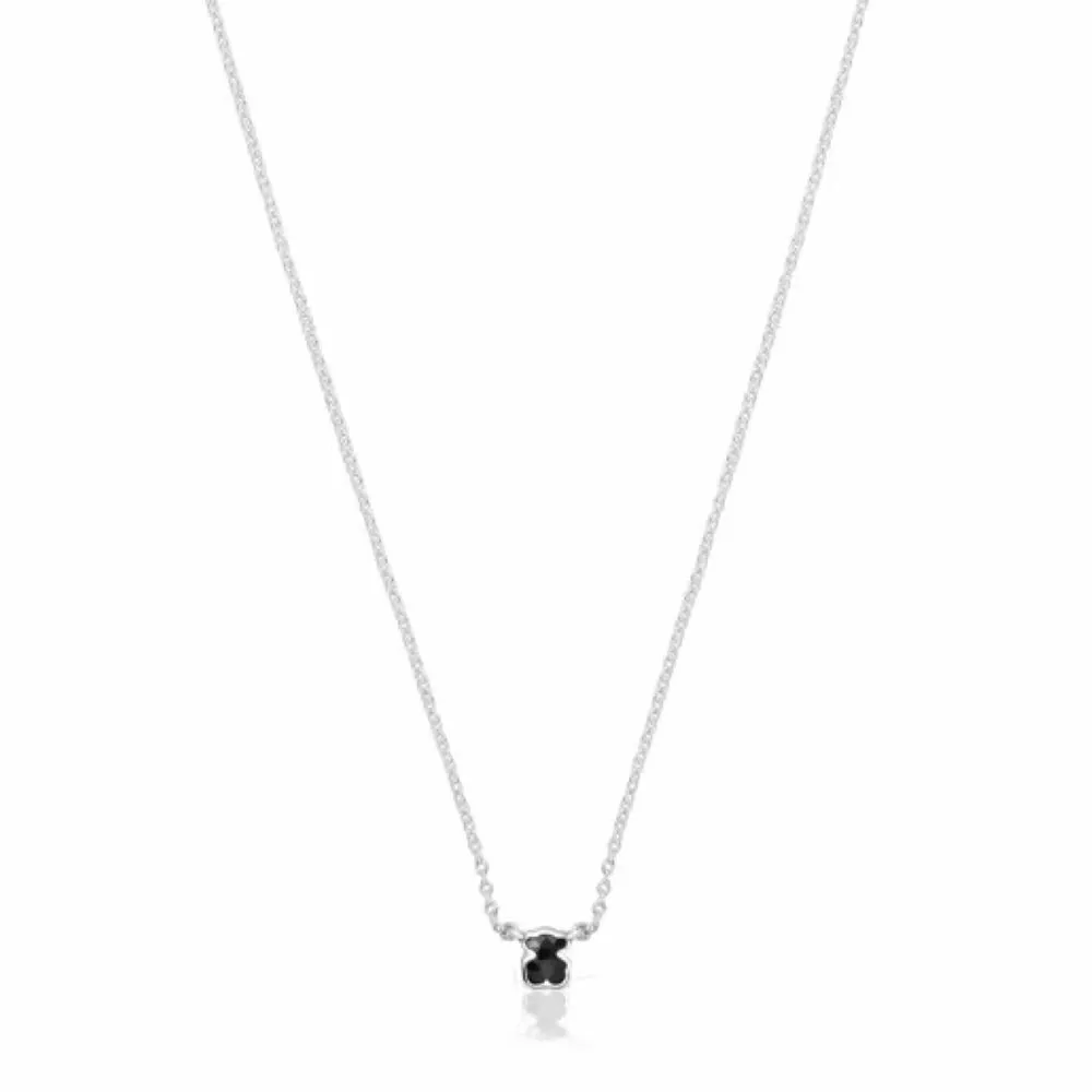 신세계인터넷면세점-토스-necklace-TOUS Silver necklace with onyx