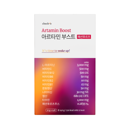 아르타민 부스트 패션후르츠 (14포, 2주분)