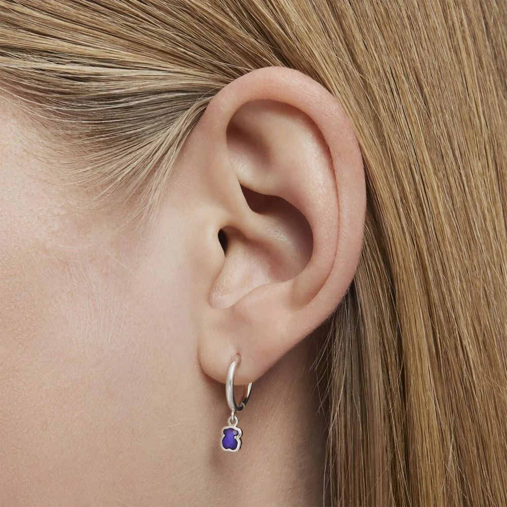 신세계인터넷면세점-토스-earring-TOUS Silver Amethyst CoolColorE
