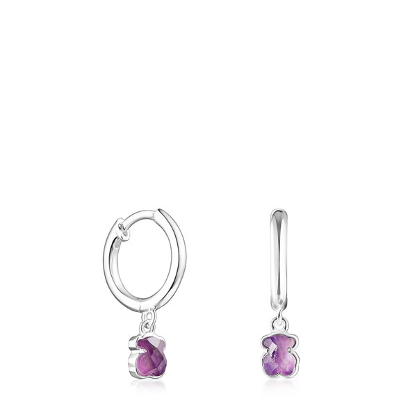 신세계인터넷면세점-토스-earring-TOUS Silver Amethyst CoolColorE