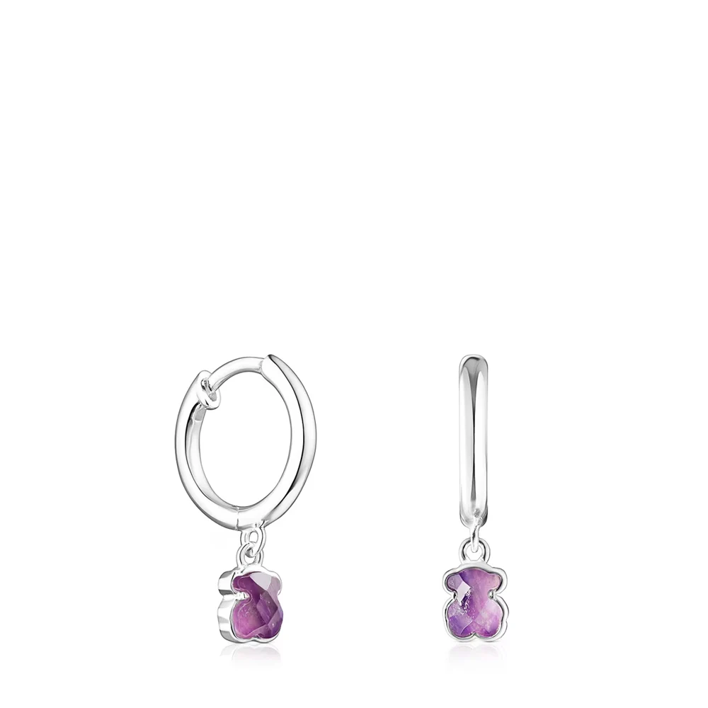 신세계인터넷면세점-토스-earring-TOUS Silver Amethyst CoolColorE