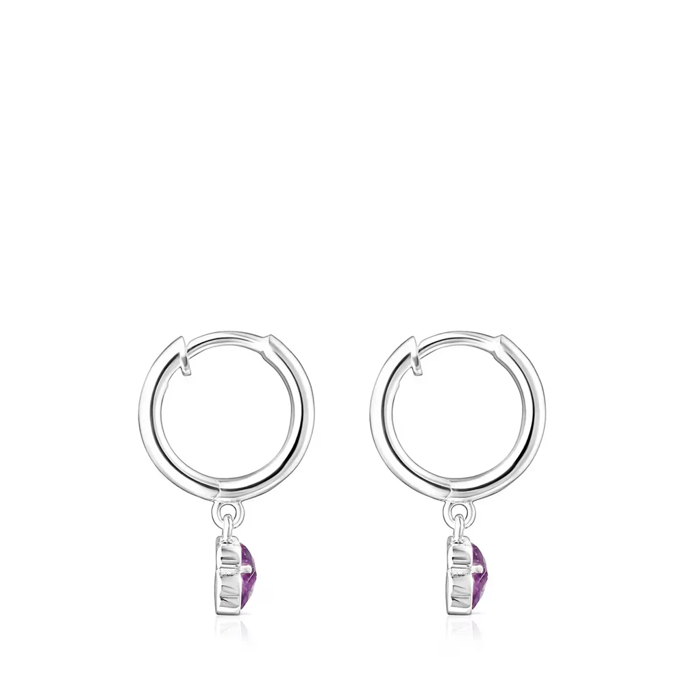 신세계인터넷면세점-토스-earring-TOUS Silver Amethyst CoolColorE