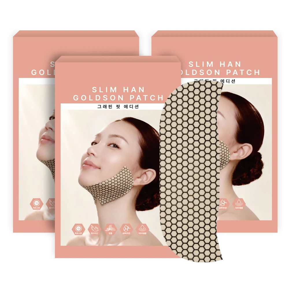 신세계인터넷면세점-골드뷰티-FaceMasksTreatments-슬림한 골드손 패치 트리오