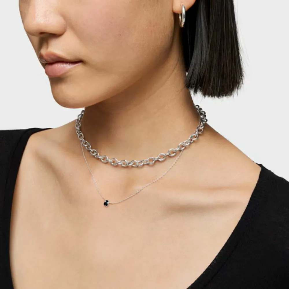 신세계인터넷면세점-토스-necklace-TOUS Silver necklace with onyx