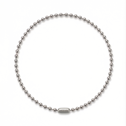 ball chain necklace (5mm) - Surgical Steel