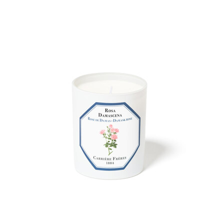 CANDLE DAMASK ROSE 185g