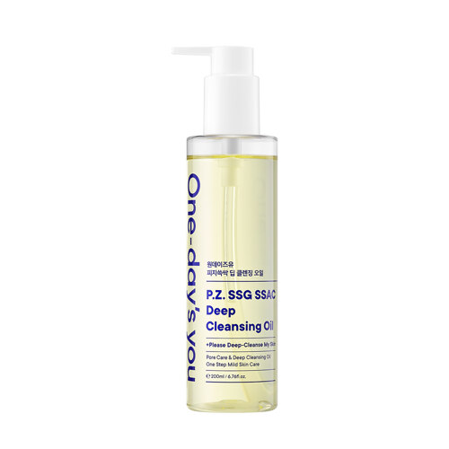 韩际新世界网上免税店-ONE DAYS YOU--P.Z. SSG SSAC Deep Cleansing Oil 200ml 卸妆油
