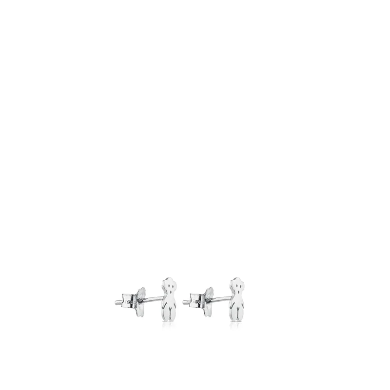 신세계인터넷면세점-토스-earring-Silver TOUS Bear Earrings Bear motif