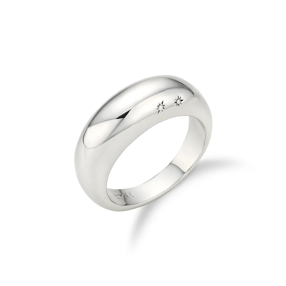 신세계인터넷면세점-바이이에르-ring-스타 스톤 청키 반지 (화이트)