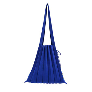 韩际新世界网上免税店-JOSEPH&STACEY-女士箱包-Lucky Pleats Knit M Royal Blue 单肩包
