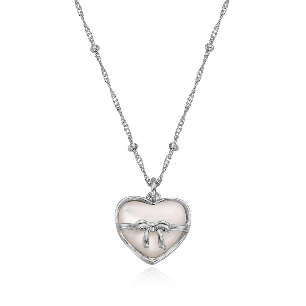 [리즈, 미연, 민니착용]holiday heart necklace