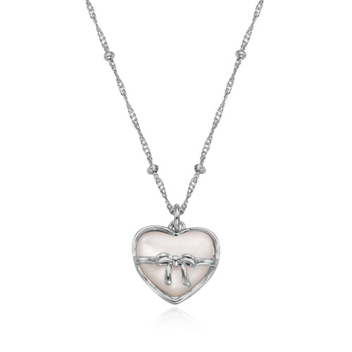 [金志垣（LIZ）, 曺薇娟, MINNIE同款]holiday heart necklace 项链
