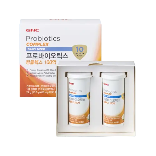 신세계인터넷면세점-뷰틱-GNC 프로바이오틱스 100억(450mg*30캡슐*2개입)