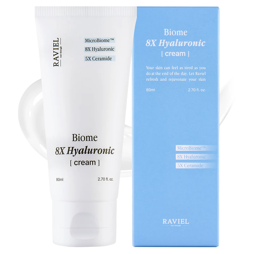 신세계인터넷면세점-라비엘-FacialCare-바이옴 8X 히알루론산 수분 크림 80ml