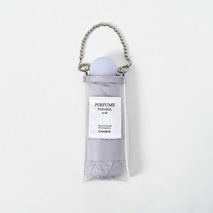 #灰色/Caris Perfume Parasol Daylight 五折迷你遮光晴雨伞